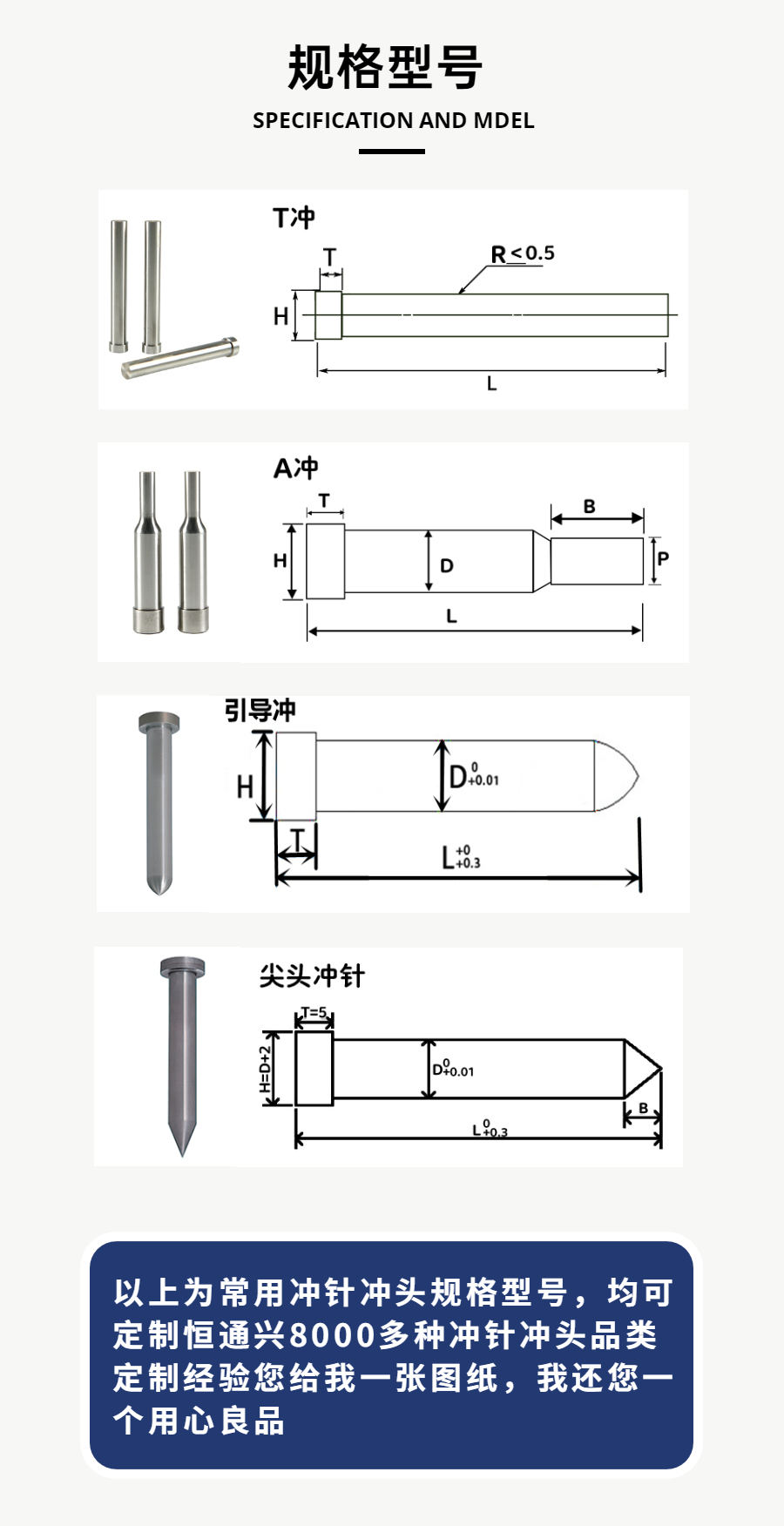 沖不銹鋼沖頭